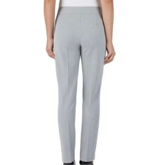 Badgley Mischika Light Grey Slim Leg Dress/Work Pants - Picture 2 of 7